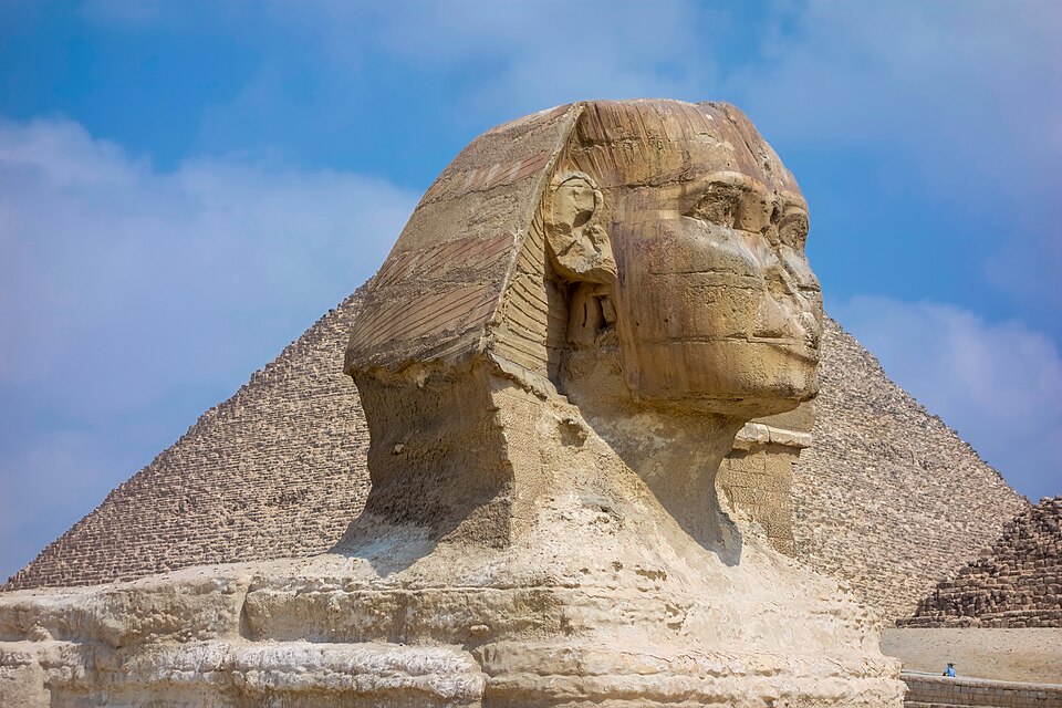 Great Sphinx and Pyramids of Giza, Egypt